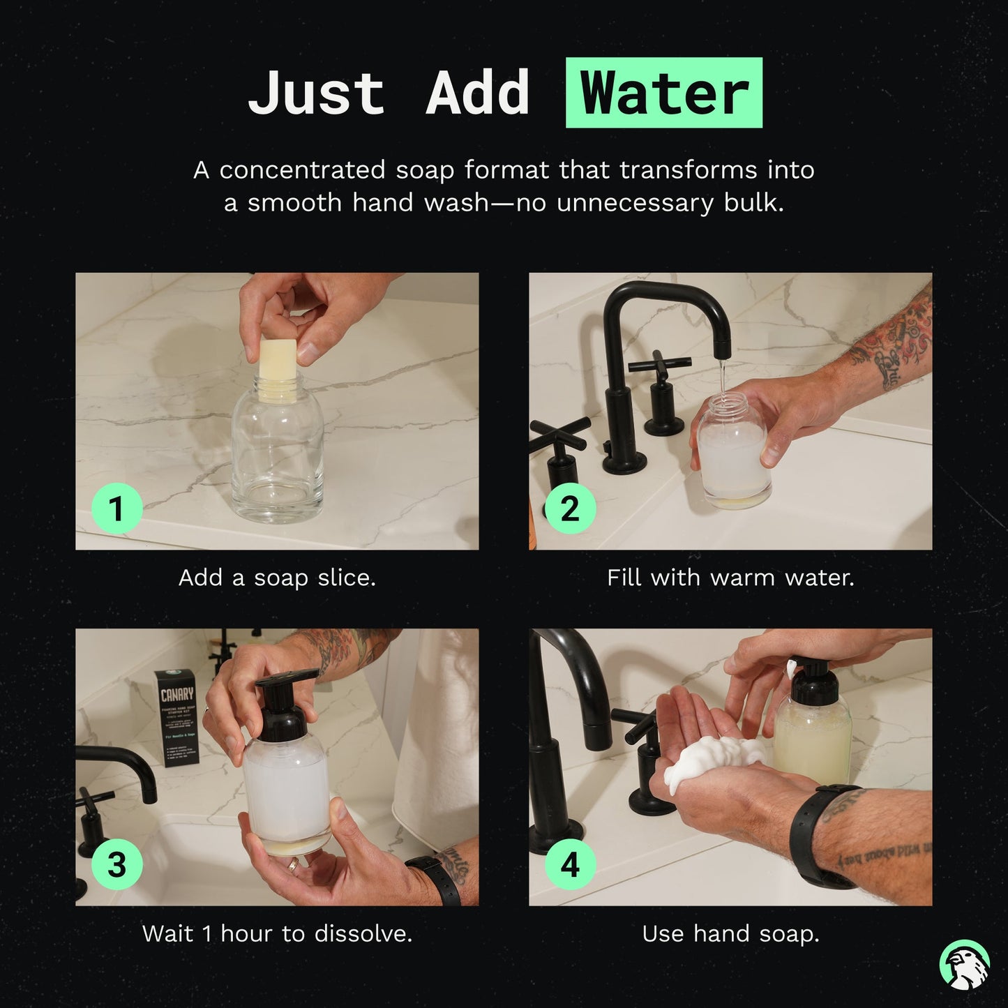Unscented Concentrated Hand Soap Refill Bars