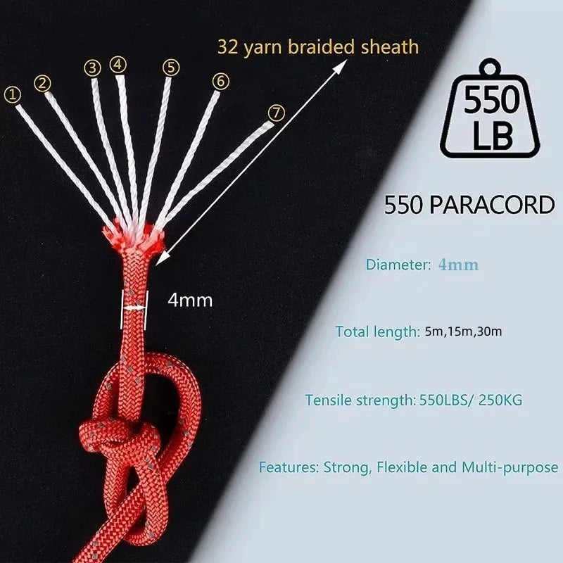 Reflective Paracord