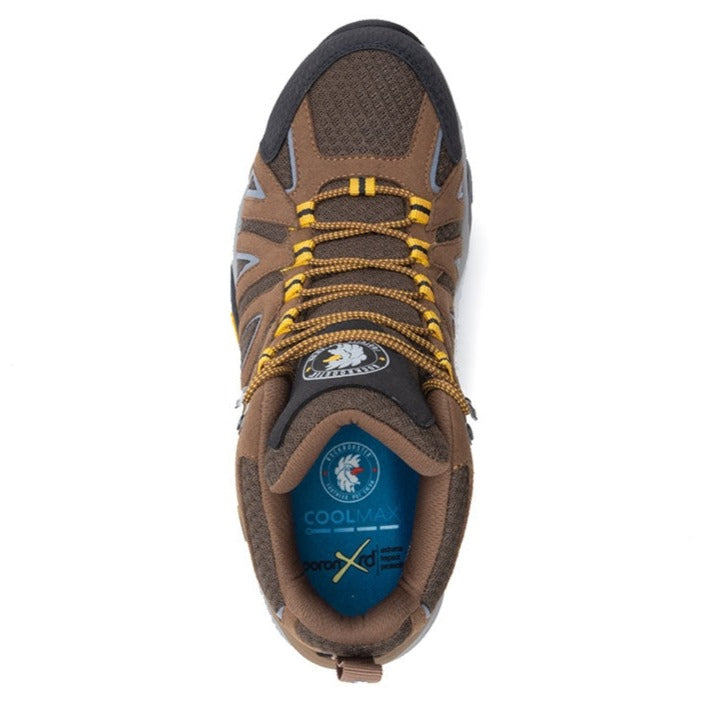 ROCKROOSTER Bedrock Brown Waterproof Hiking Boots with VIBRAM®