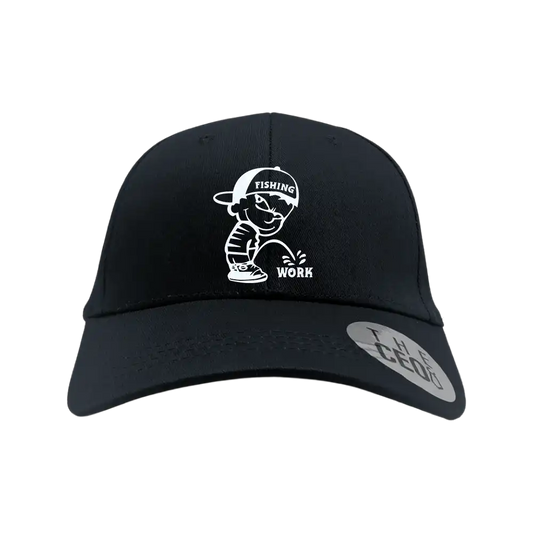 Fishing And Work Embroidered Baseball Hat