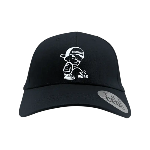 Fishing And Work Embroidered Baseball Hat