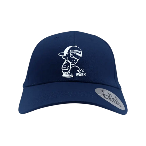 Fishing And Work Embroidered Baseball Hat