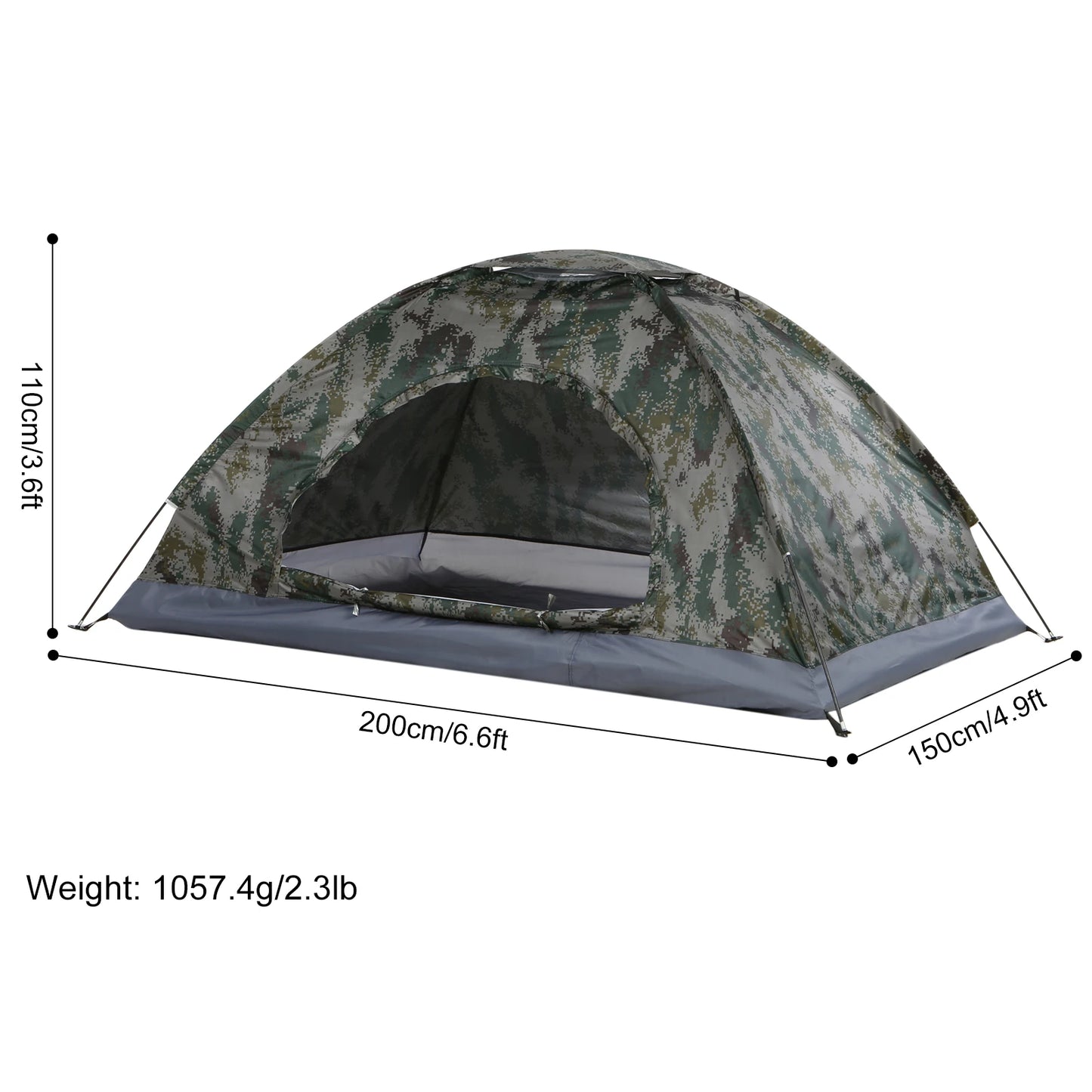 Tomshoo 1 or 2 Person Ultralight Camping Tent