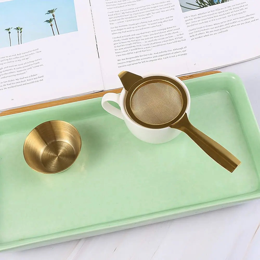 Mug coffee/tea strainer