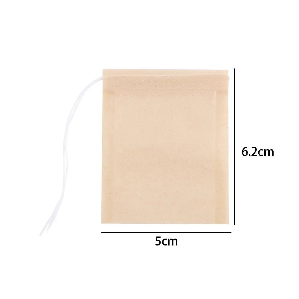 100pcs Unbleached, biodegradable tea/coffee bags
