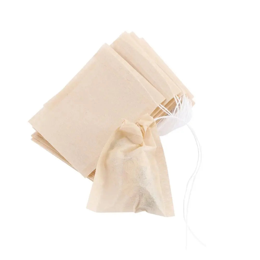 100pcs Unbleached, biodegradable tea/coffee bags
