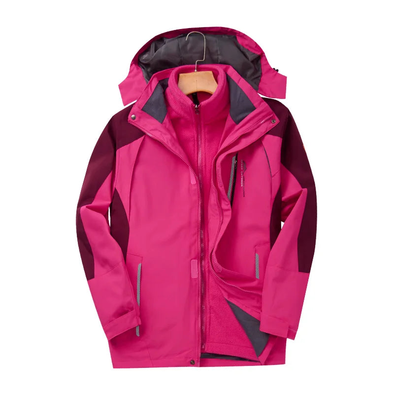 Heavy Multilayer Women's Winter Jacket