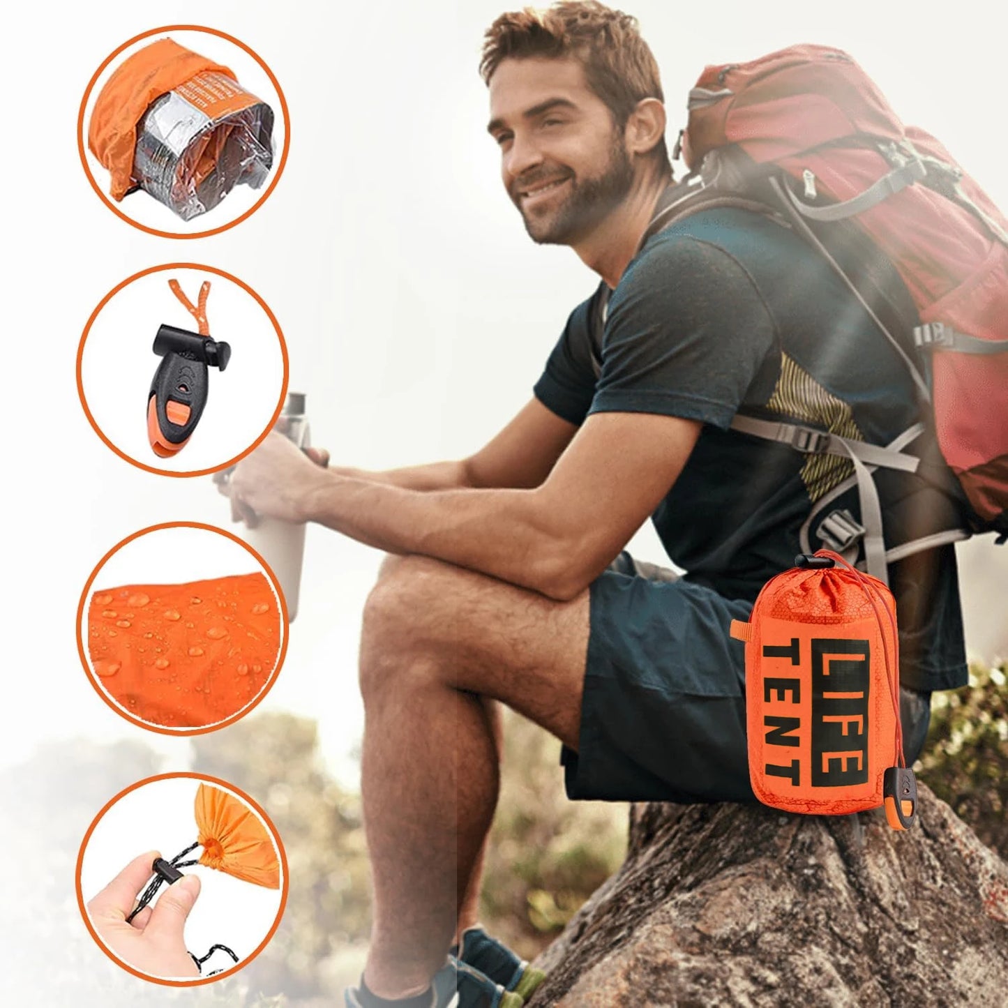 2 Person Emergency Shelter Tent