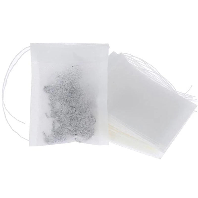 100Pcs Biodegradable Paper Tea Bags