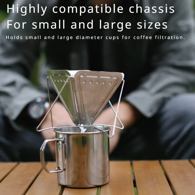 1pc Camping Coffee Filter Basket