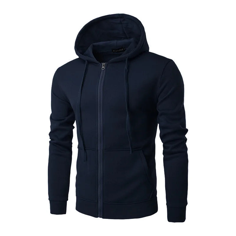 Men's Hooded Front Zip Sweatshirt