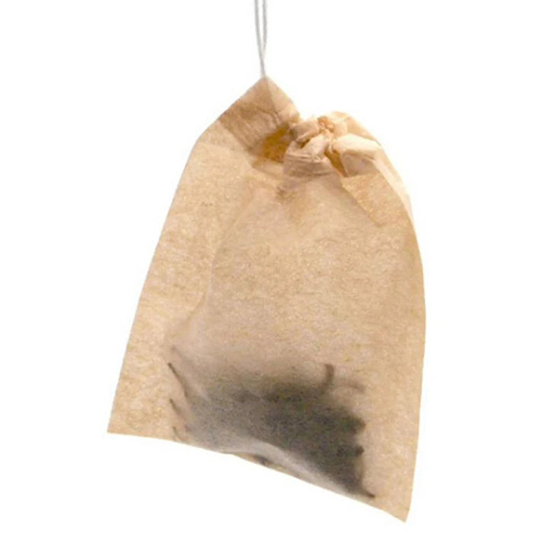 100Pcs Biodegradable Paper Tea Bags