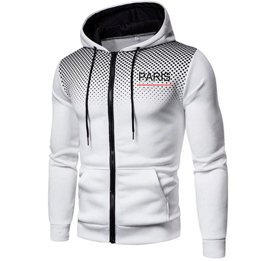 Men's Hooded zip Sweatshirt