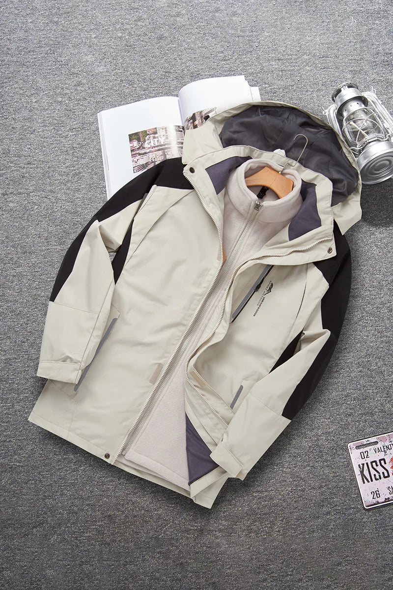 Heavy Multilayer Women's Winter Jacket