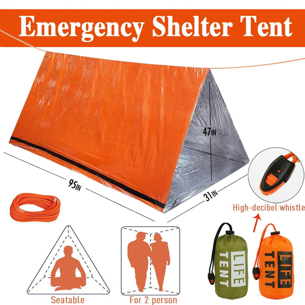 2 Person Emergency Shelter Tent