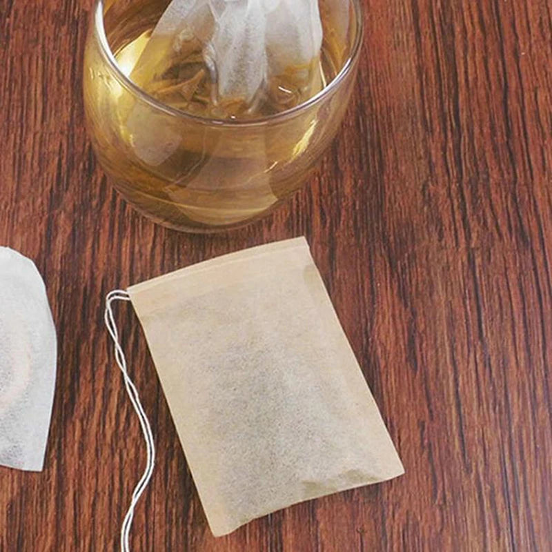 100Pcs Biodegradable Paper Tea Bags