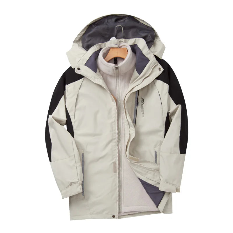Heavy Multilayer Women's Winter Jacket